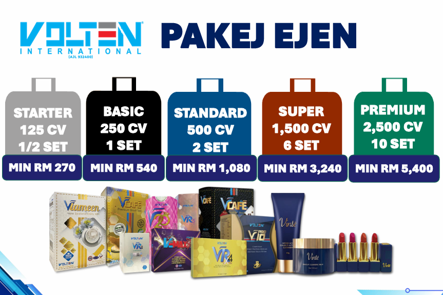 Harga Pakej Agent Volten International